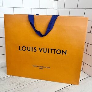 Large Louis Vuitton Paper Shopping Bag